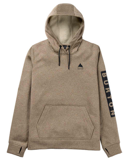 Burton Women's Oak Pullover Hoodie - Summit Taupe Heather