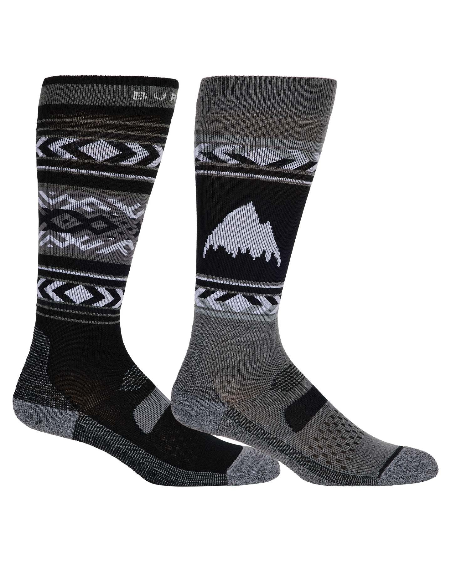 Burton Women's Performance Lightweight Socks (2-Pack) - True Black