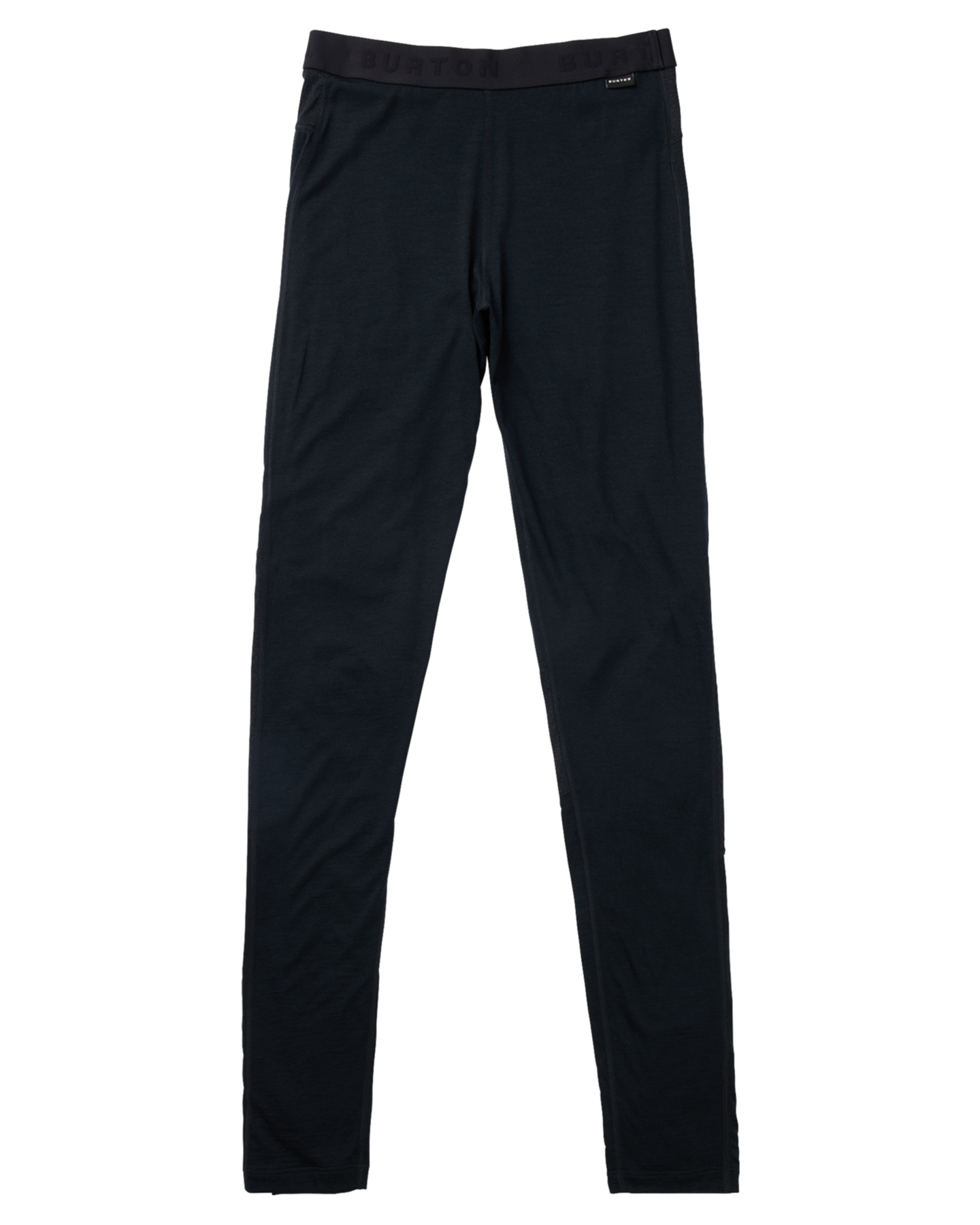 Burton Women's Phayse Merino Base Layer Pants - True Black Women's Thermal Bottoms - Trojan Wake Ski Snow