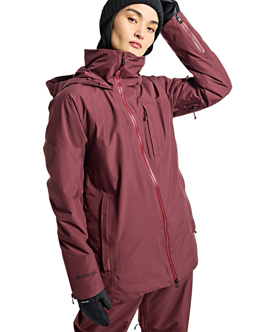 Burton Women's Pillowline Gore-Tex 2L Snow Jacket - Almandine Snow Jackets - Trojan Wake Ski Snow