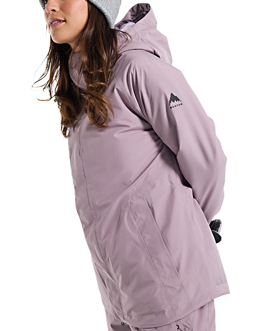 Burton Women's Powline Gore‑Tex 2L Insulated Snow Jacket - Elderberry Snow Jackets - Trojan Wake Ski Snow