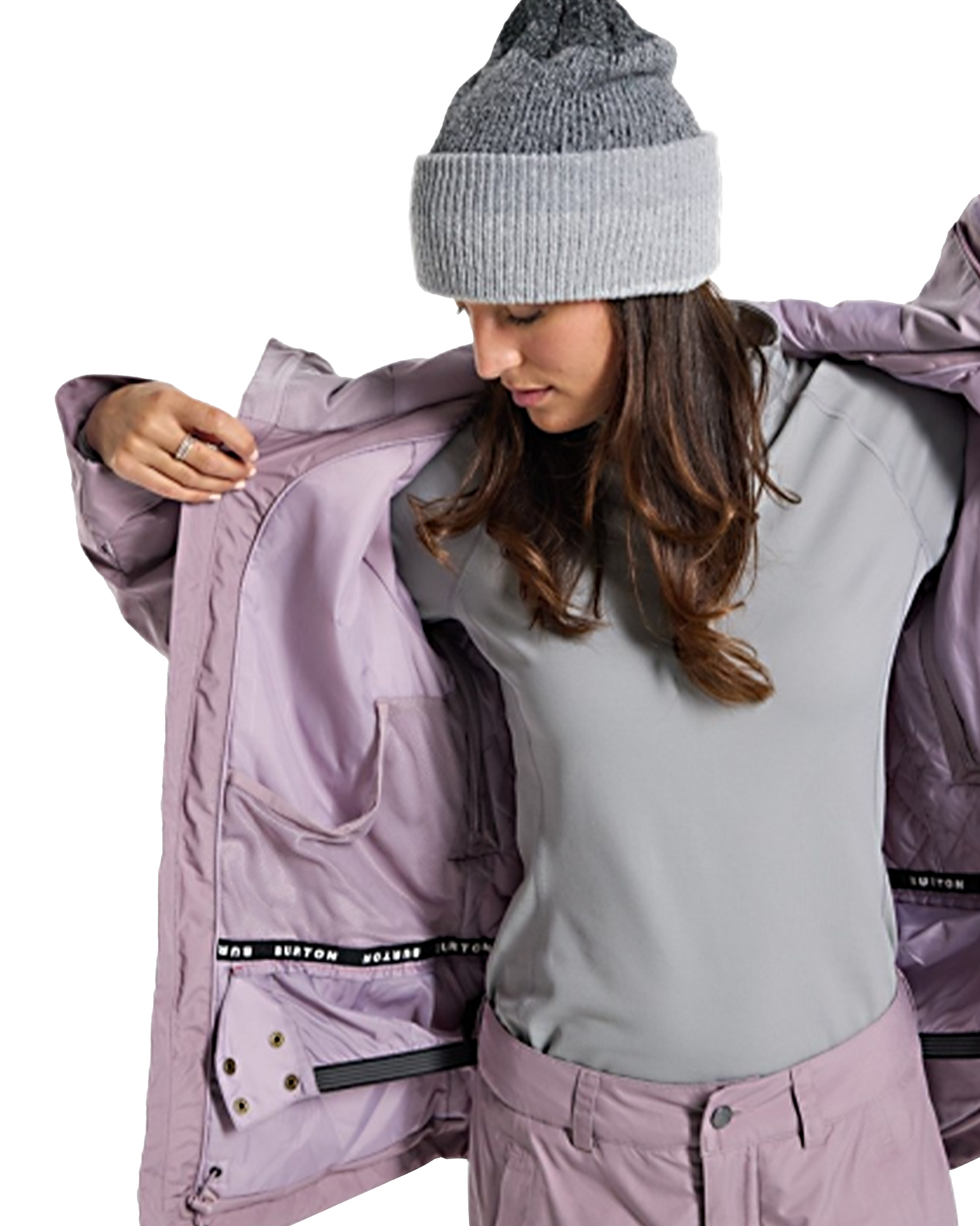 Burton Women's Powline Gore‑Tex 2L Insulated Snow Jacket - Elderberry Snow Jackets - Trojan Wake Ski Snow