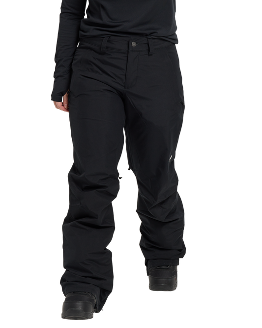 Burton Women's Powline Gore-Tex 2L Insulated Snow Pants - True Black Women's Snow Pants - SnowSkiersWarehouse