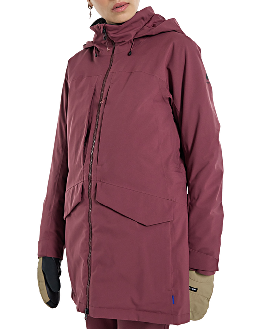 Burton Women's Prowess 2.0 2L Snow Jacket - Almandine Snow Jackets - Trojan Wake Ski Snow