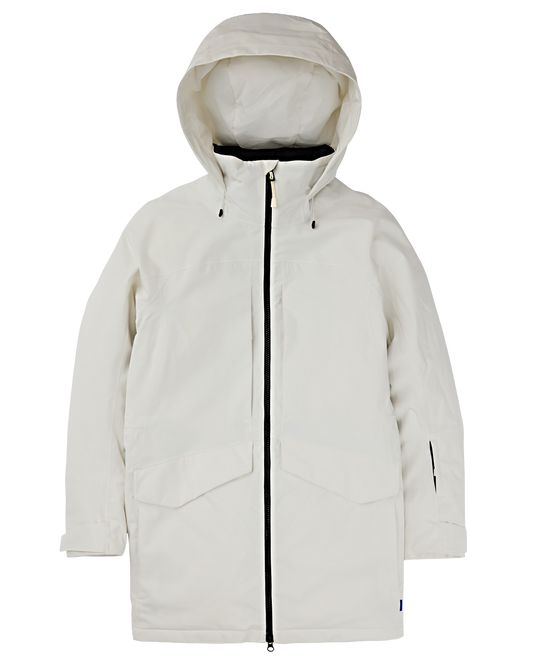 Burton Women's Prowess 2.0 2L Snow Jacket - Stout White Snow Jackets - Trojan Wake Ski Snow