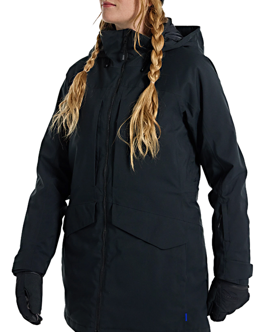Burton Women's Prowess 2.0 2L Snow Jacket - True Black Women's Snow Jackets - Trojan Wake Ski Snow