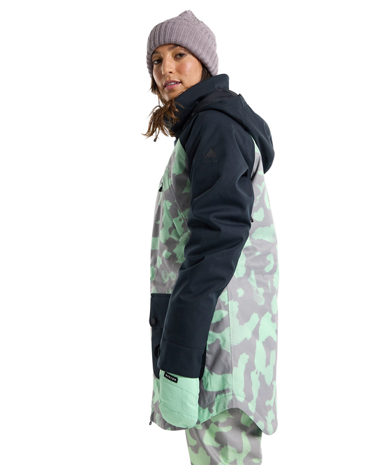 Burton Women's Prowess Snow Jacket - Rosette/True Black Women's Snow Jackets - Trojan Wake Ski Snow