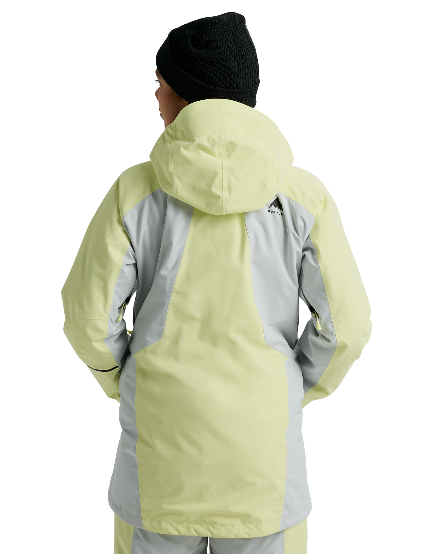 Burton Women's Reserve 2L 3-In-1 Snow Jacket - Glow Yellow Green/Gray Cloud Women's Snow Jackets - Trojan Wake Ski Snow