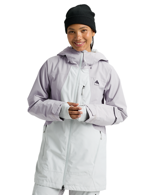 Burton Women's Reserve 2L Insulated Snow Jacket - Washed Lavender/Gray Cloud