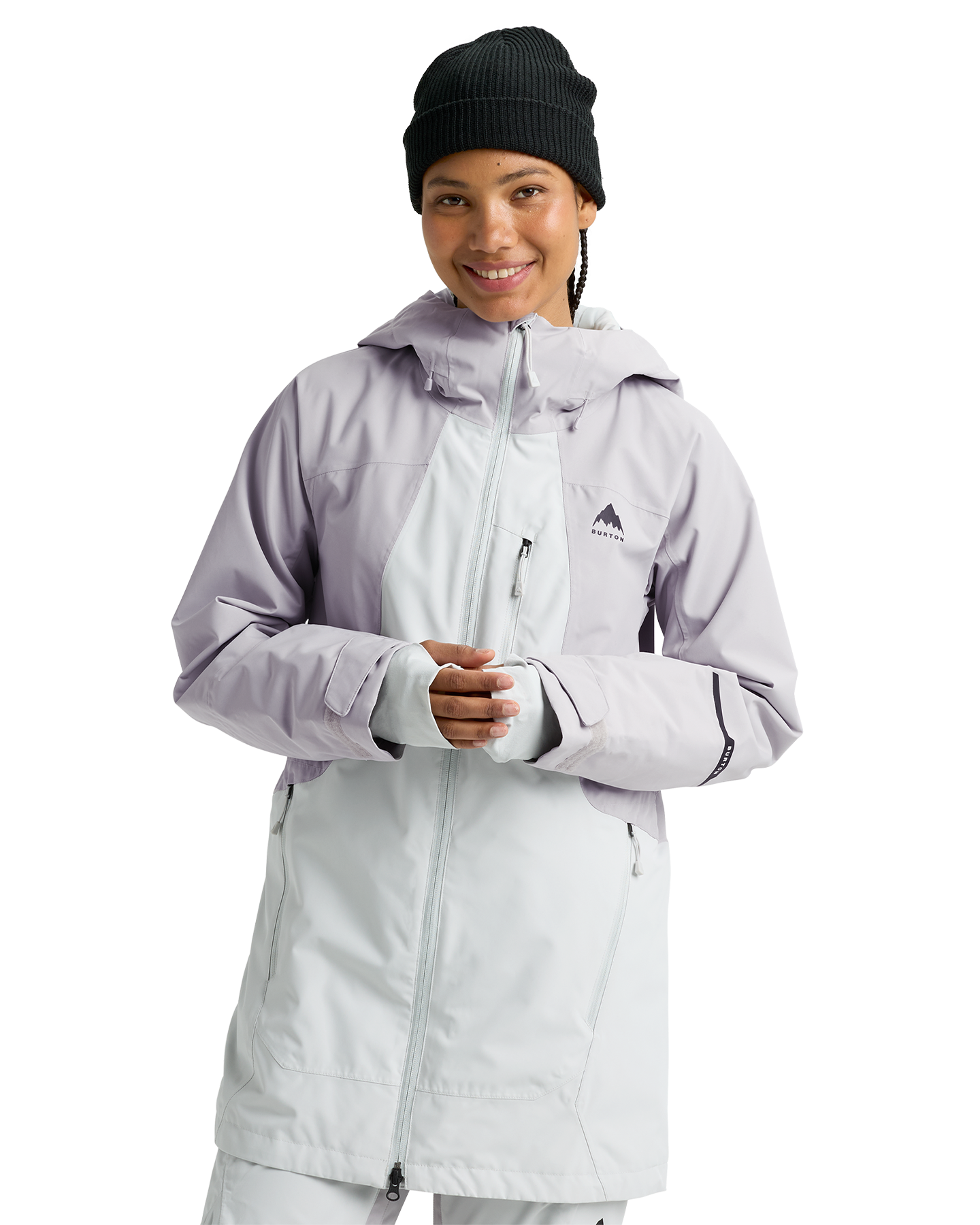Burton Women's Reserve 2L Insulated Snow Jacket - Washed Lavender/Gray Cloud Women's Snow Jackets - Trojan Wake Ski Snow