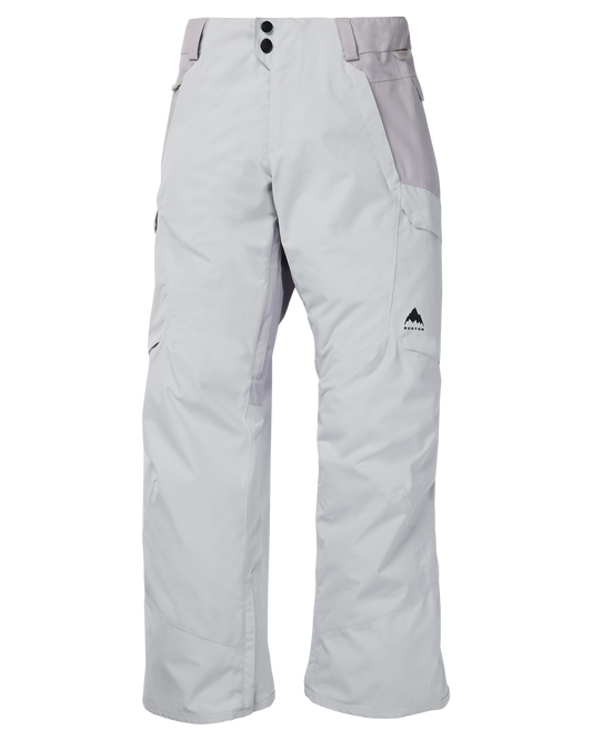 Burton Women's Reserve 2L Insulated Snow Pants - Gray Cloud/Washed Lavender Women's Snow Pants - Trojan Wake Ski Snow