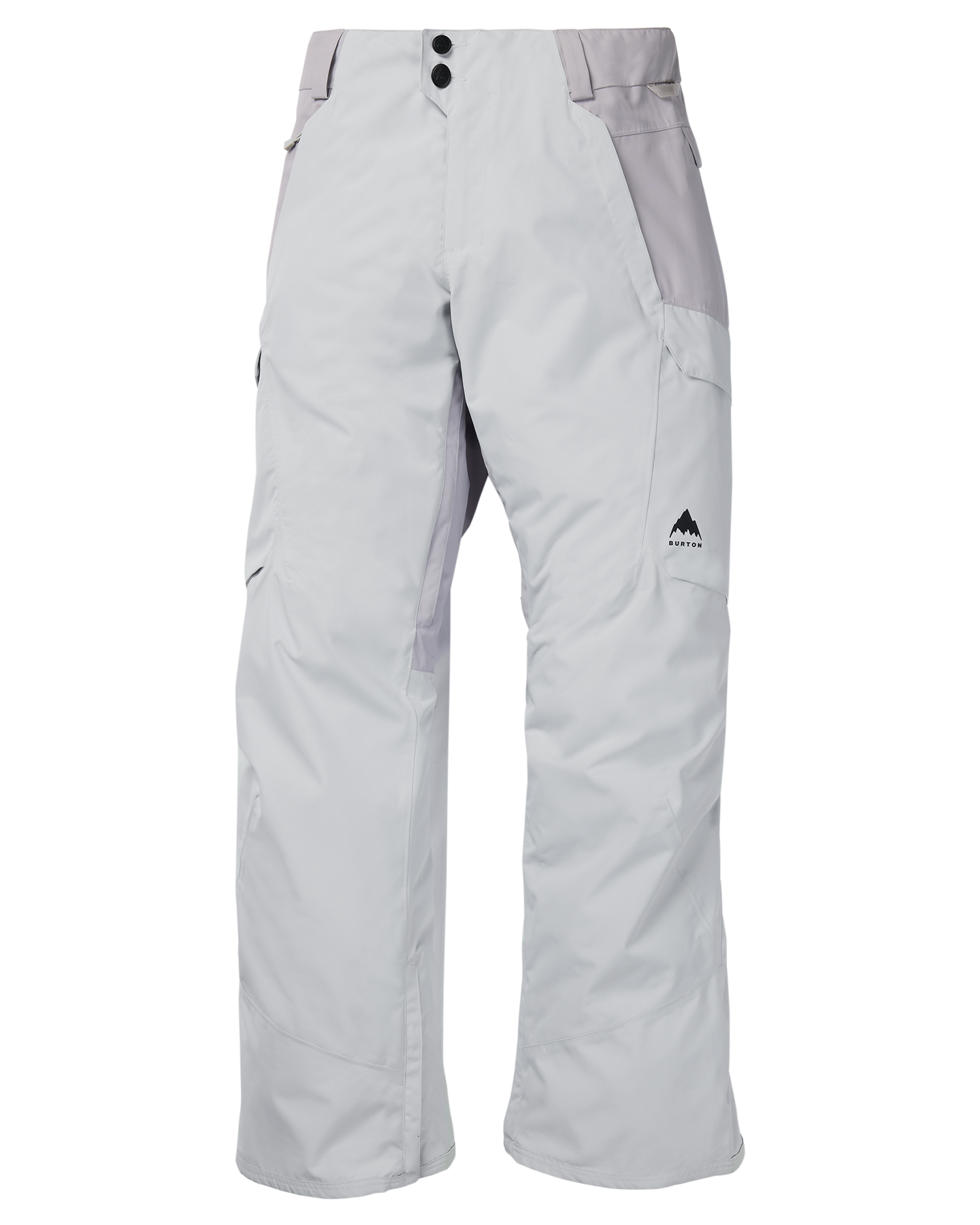 Burton Women's Reserve 2L Insulated Snow Pants - Gray Cloud/Washed Lavender Women's Snow Pants - Trojan Wake Ski Snow