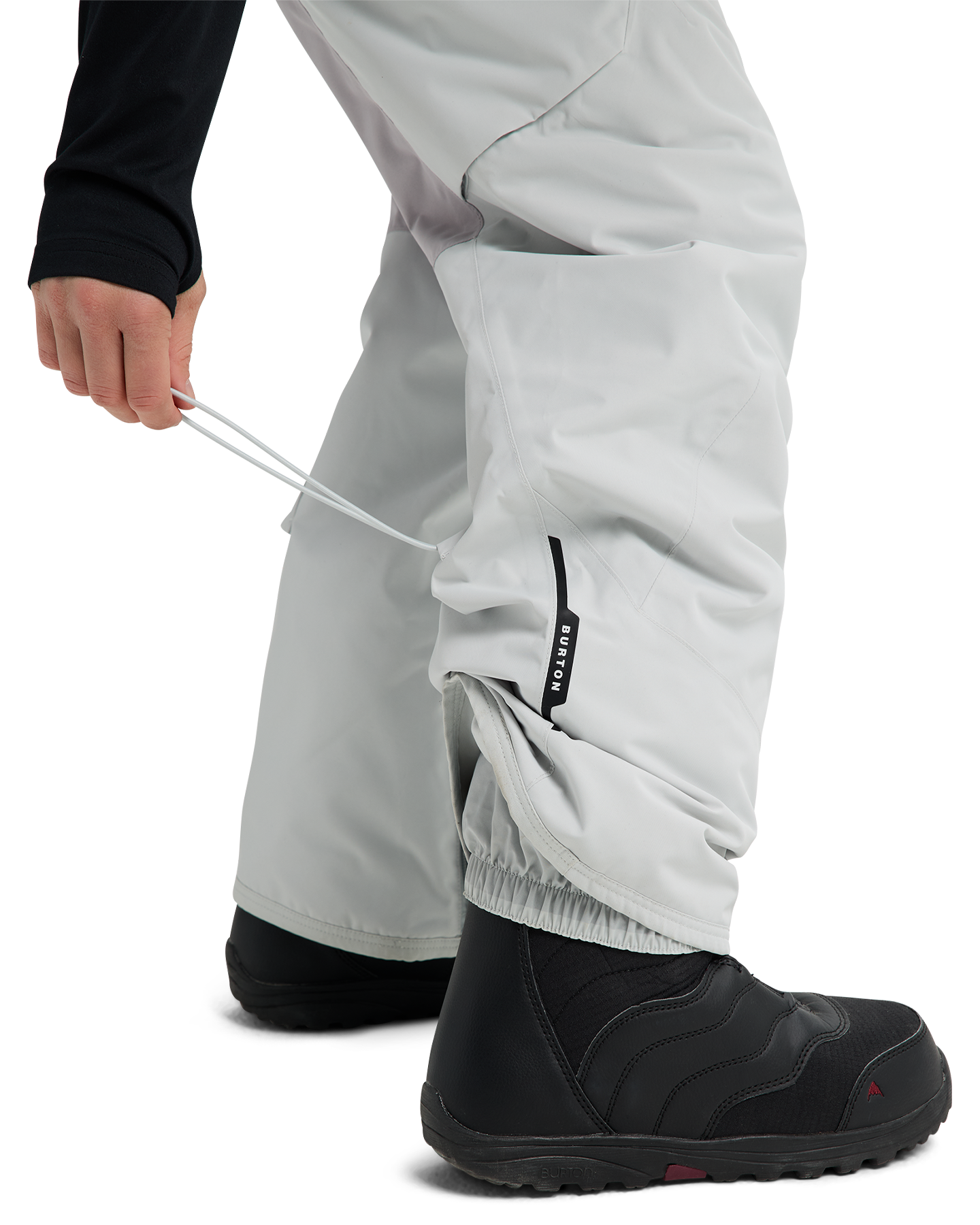 Burton Women's Reserve 2L Insulated Snow Pants - Gray Cloud/Washed Lavender Women's Snow Pants - Trojan Wake Ski Snow