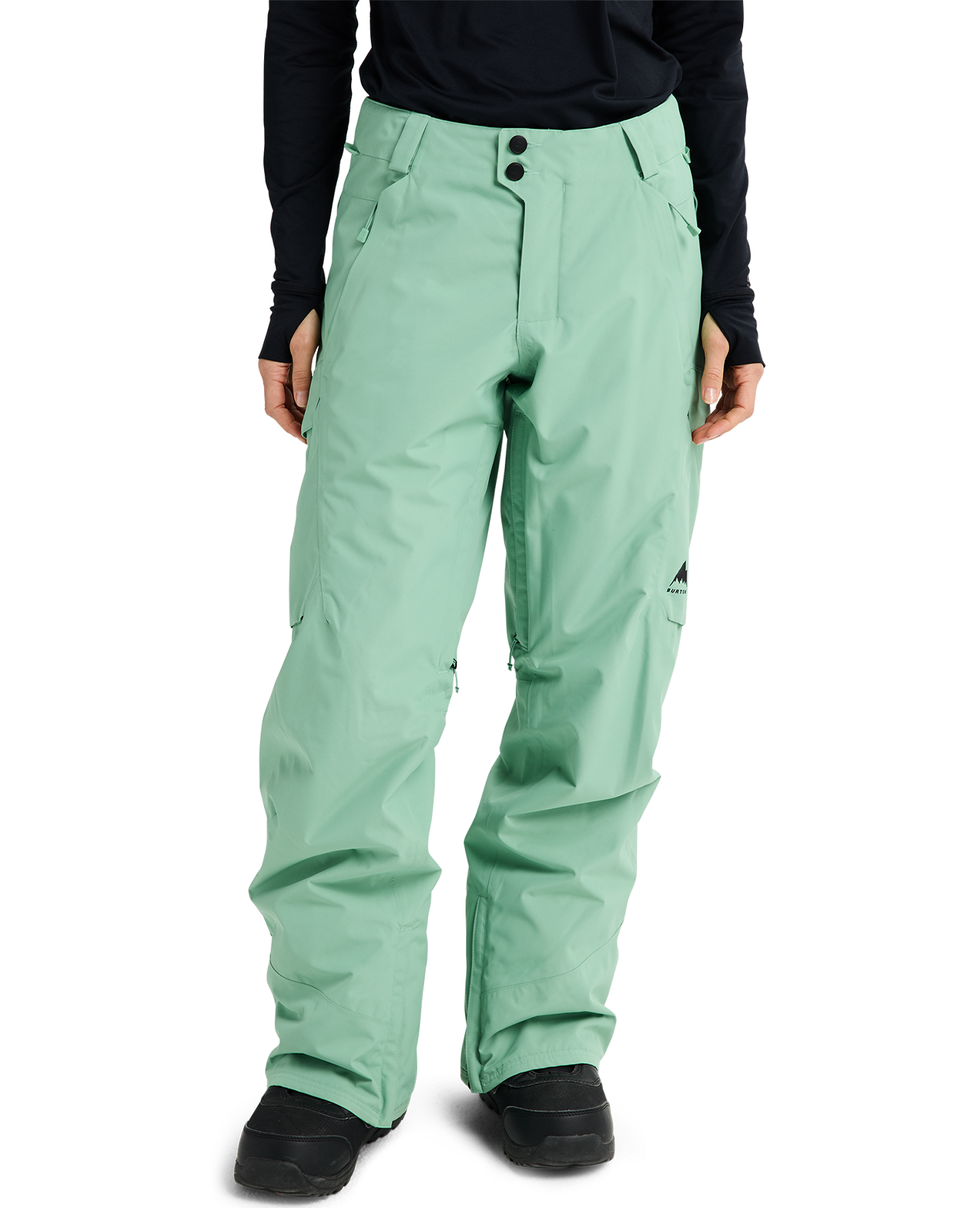 Burton Women's Reserve 2L Insulated Snow Pants - Soft Sage Women's Snow Pants - Trojan Wake Ski Snow