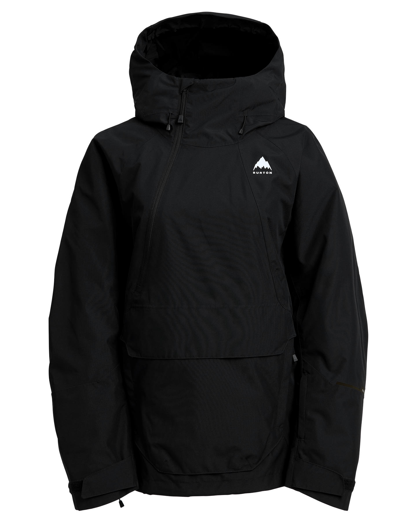 Burton Women's Reserve 2L Relaxed Snow Anorak - True Black Women's Snow Jackets - Trojan Wake Ski Snow