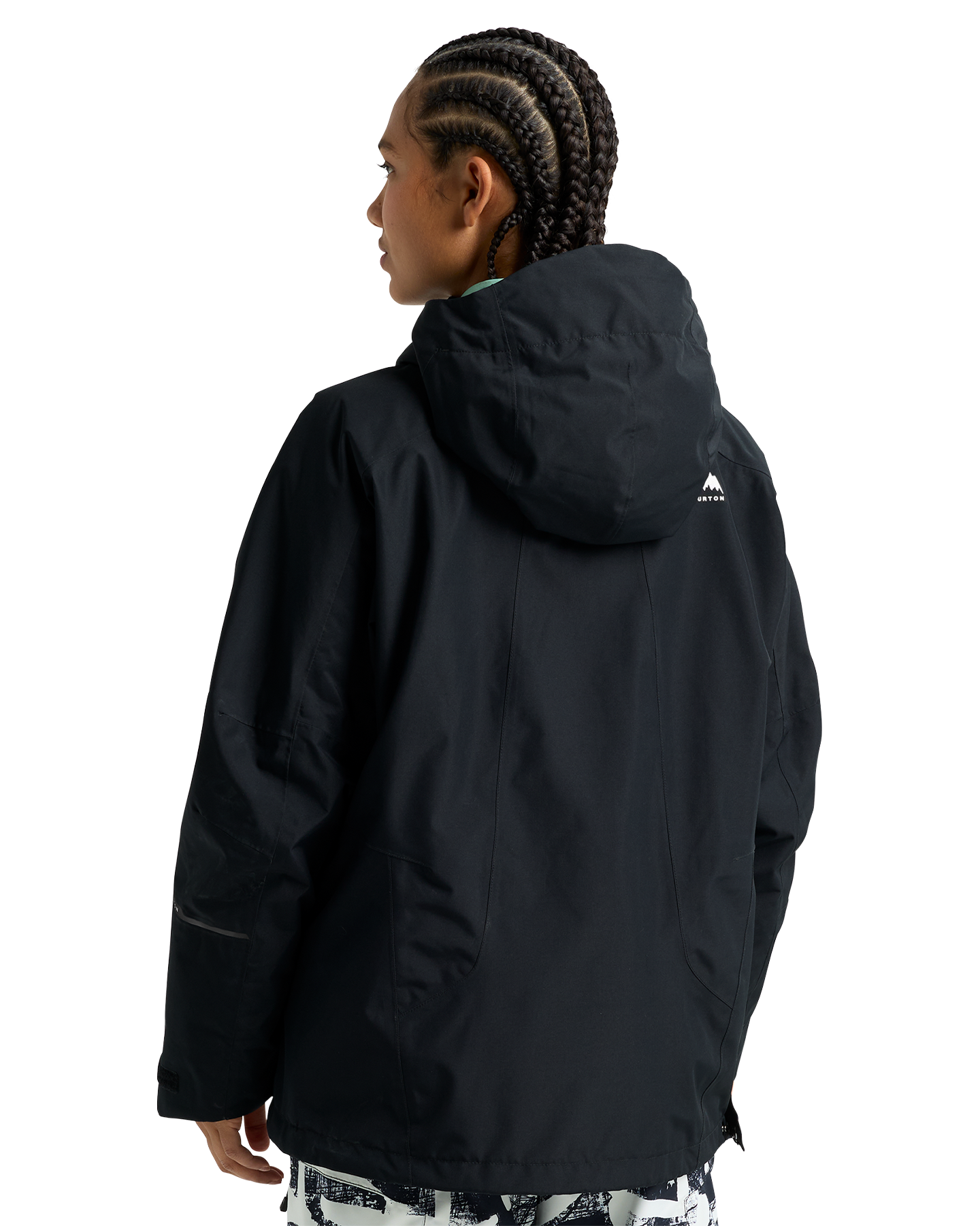 Burton Women's Reserve 2L Relaxed Snow Anorak - True Black Women's Snow Jackets - Trojan Wake Ski Snow