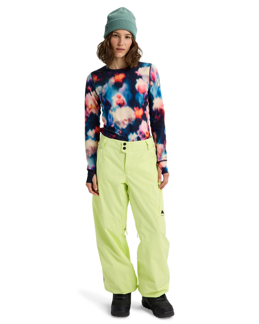 Burton Women's Reserve 2L Relaxed Snow Pants - Glow Yellow Green