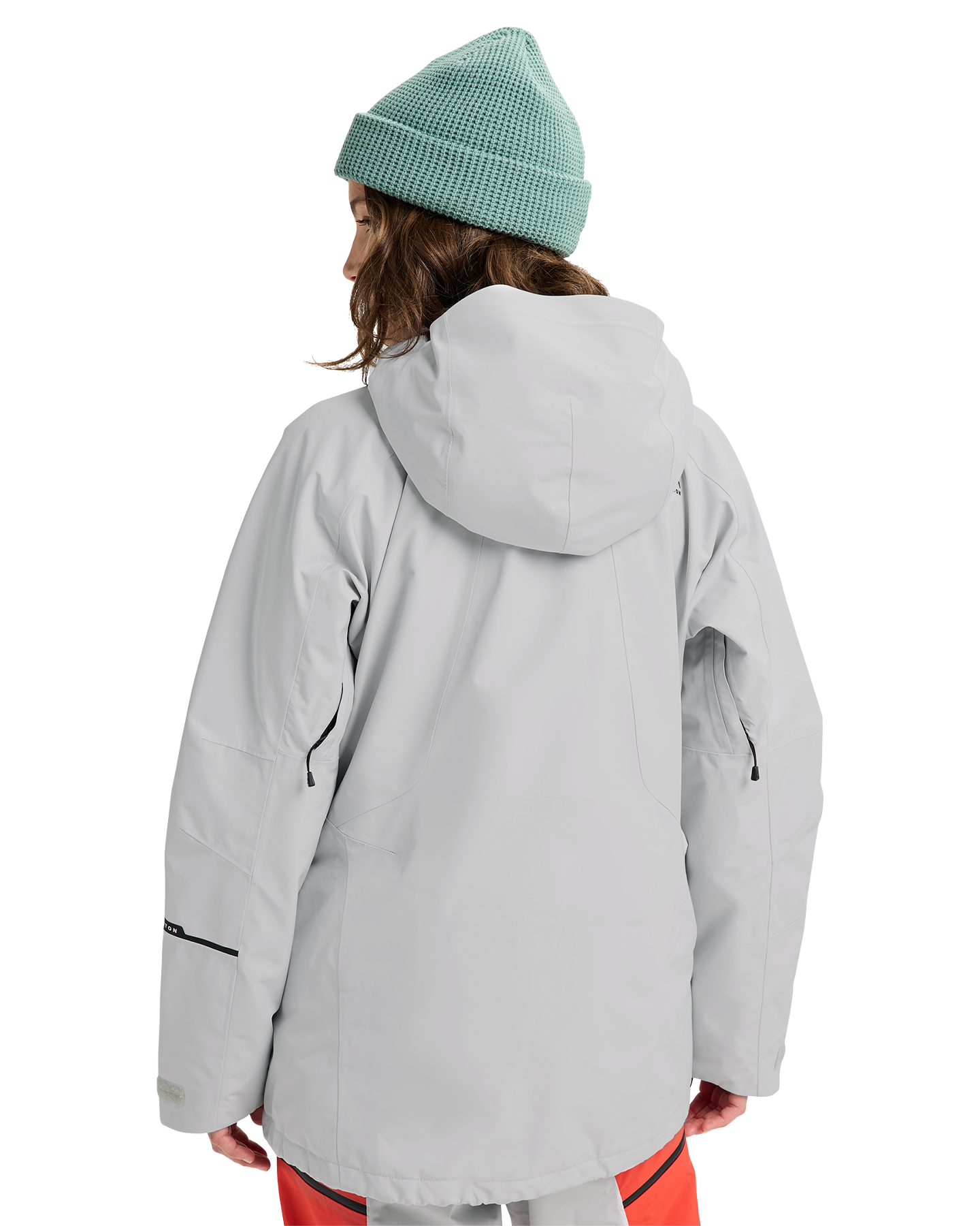 Burton Women's Reserve GORE-TEX® 2L Insulated Snow Jacket - Gray Cloud Women's Snow Jackets - Trojan Wake Ski Snow