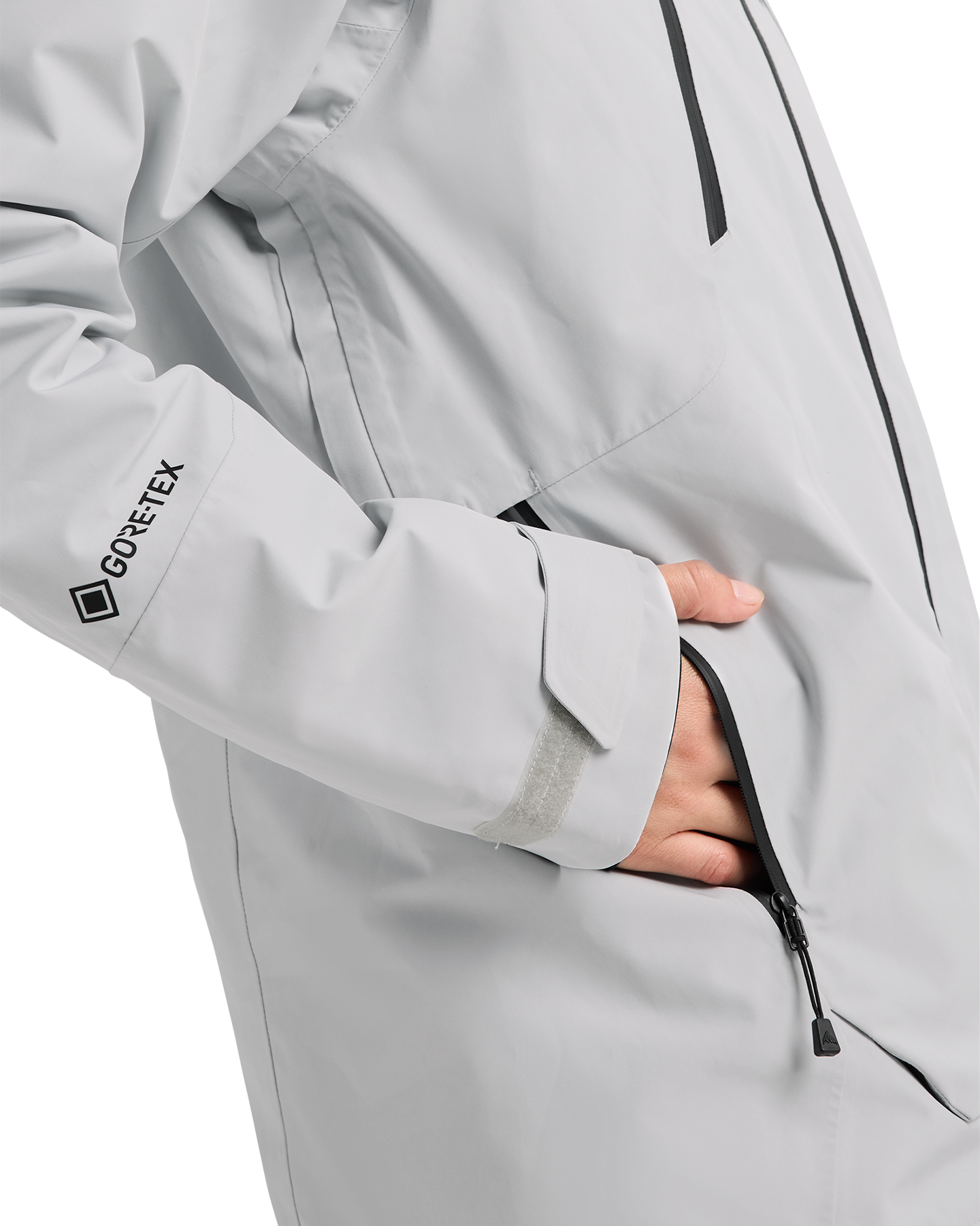 Burton Women's Reserve GORE-TEX® 2L Insulated Snow Jacket - Gray Cloud Women's Snow Jackets - Trojan Wake Ski Snow