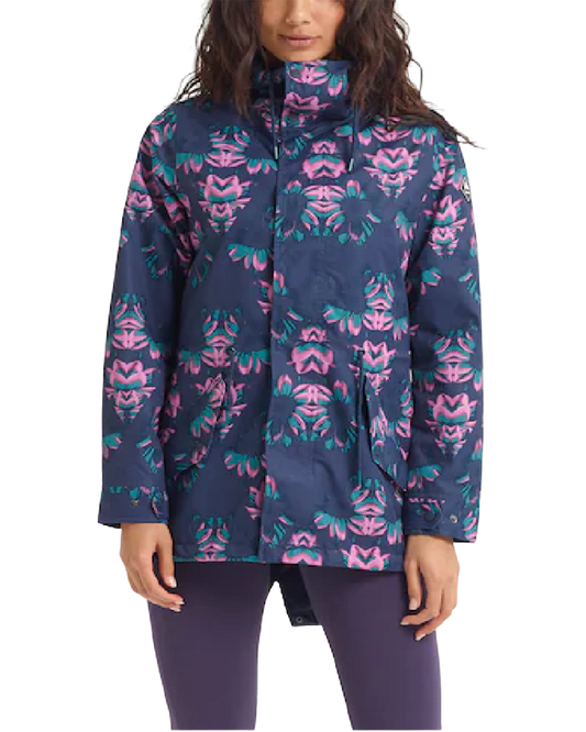 Burton Women's Sadie Rain Jacket - Dress Blue Stylus (L) Women's Snow Jackets - Trojan Wake Ski Snow