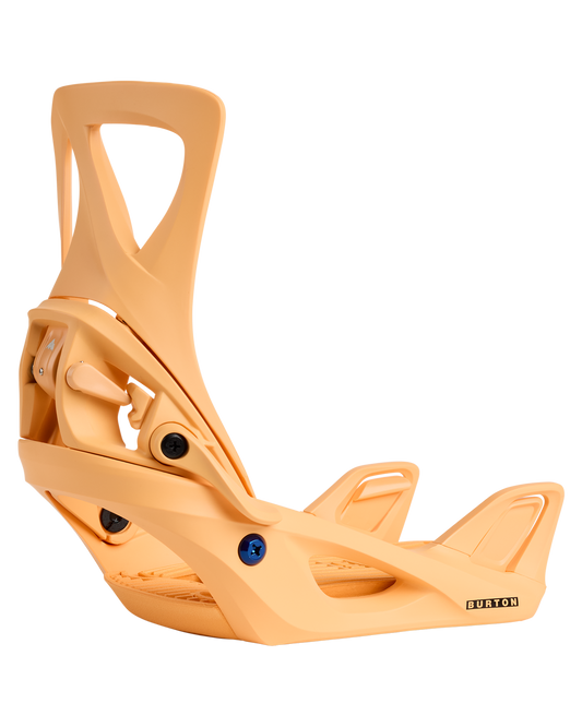Burton Women's Step On® Re:Flex Snowboard Bindings - Orange Cream Women's Snowboard Bindings - Trojan Wake Ski Snow