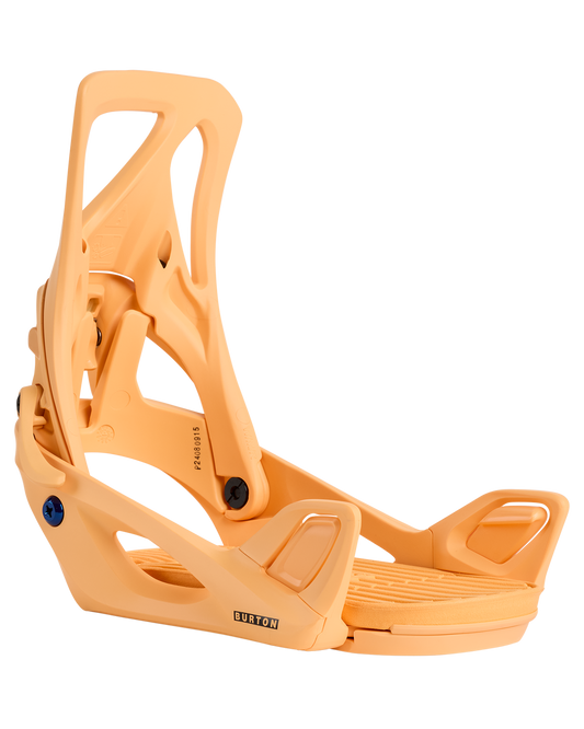 Burton Women's Step On® Re:Flex Snowboard Bindings - Orange Cream Women's Snowboard Bindings - Trojan Wake Ski Snow