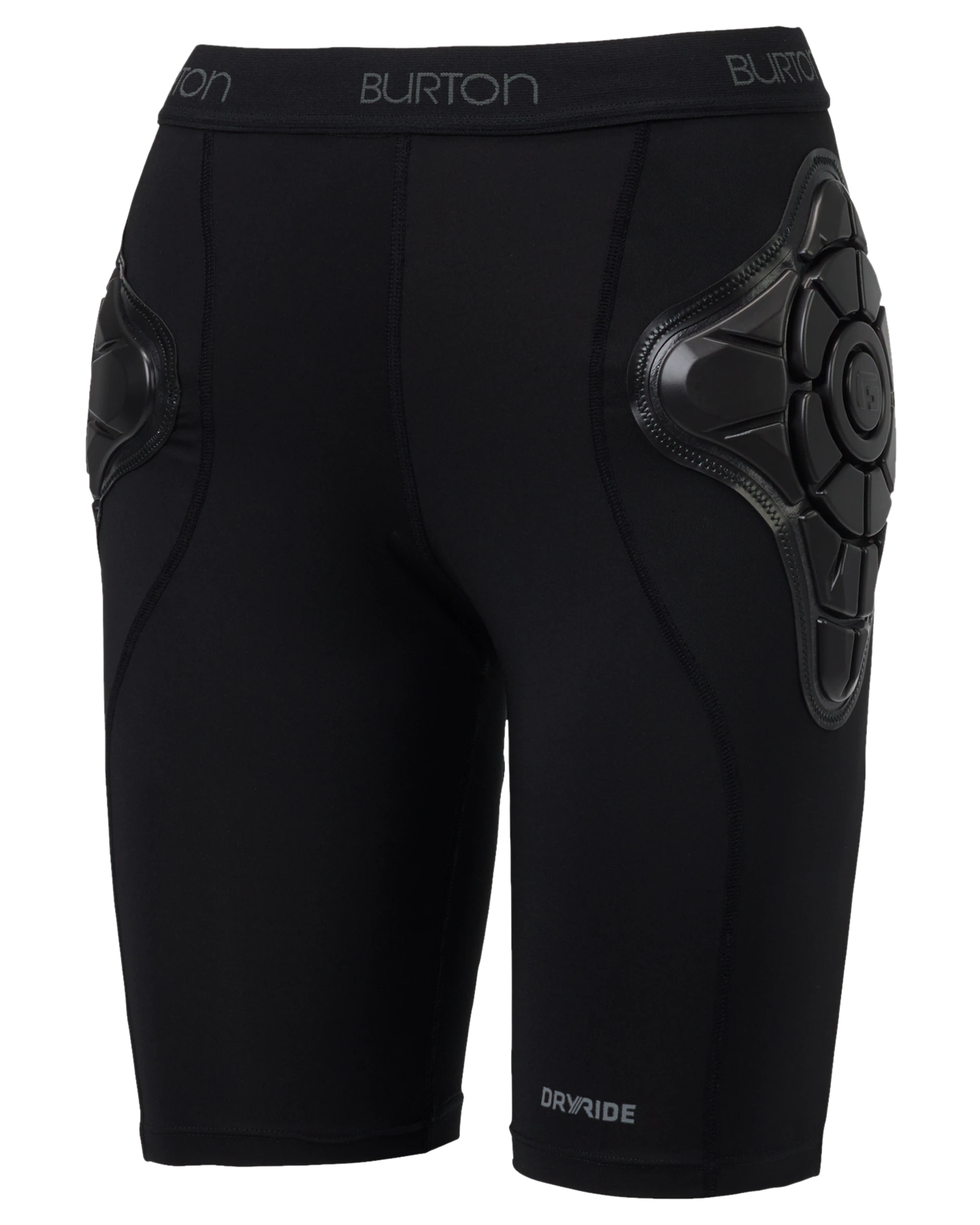 Burton Women's Total Impact Shorts - True Black Snow Protection - Trojan Wake Ski Snow