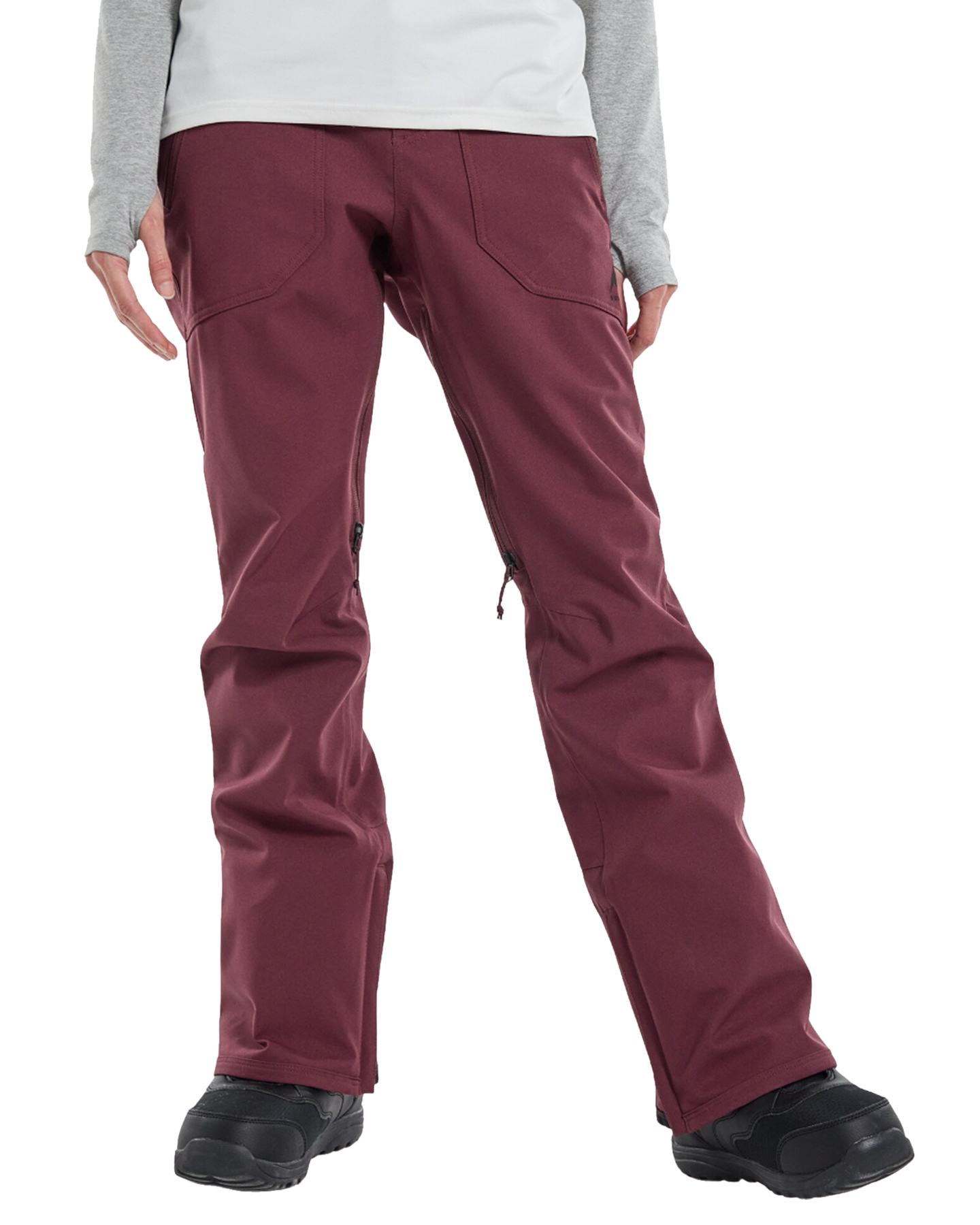 Burton Women's Vida Stretch 2L Snow Pants - Almandine Snow Pants - Trojan Wake Ski Snow