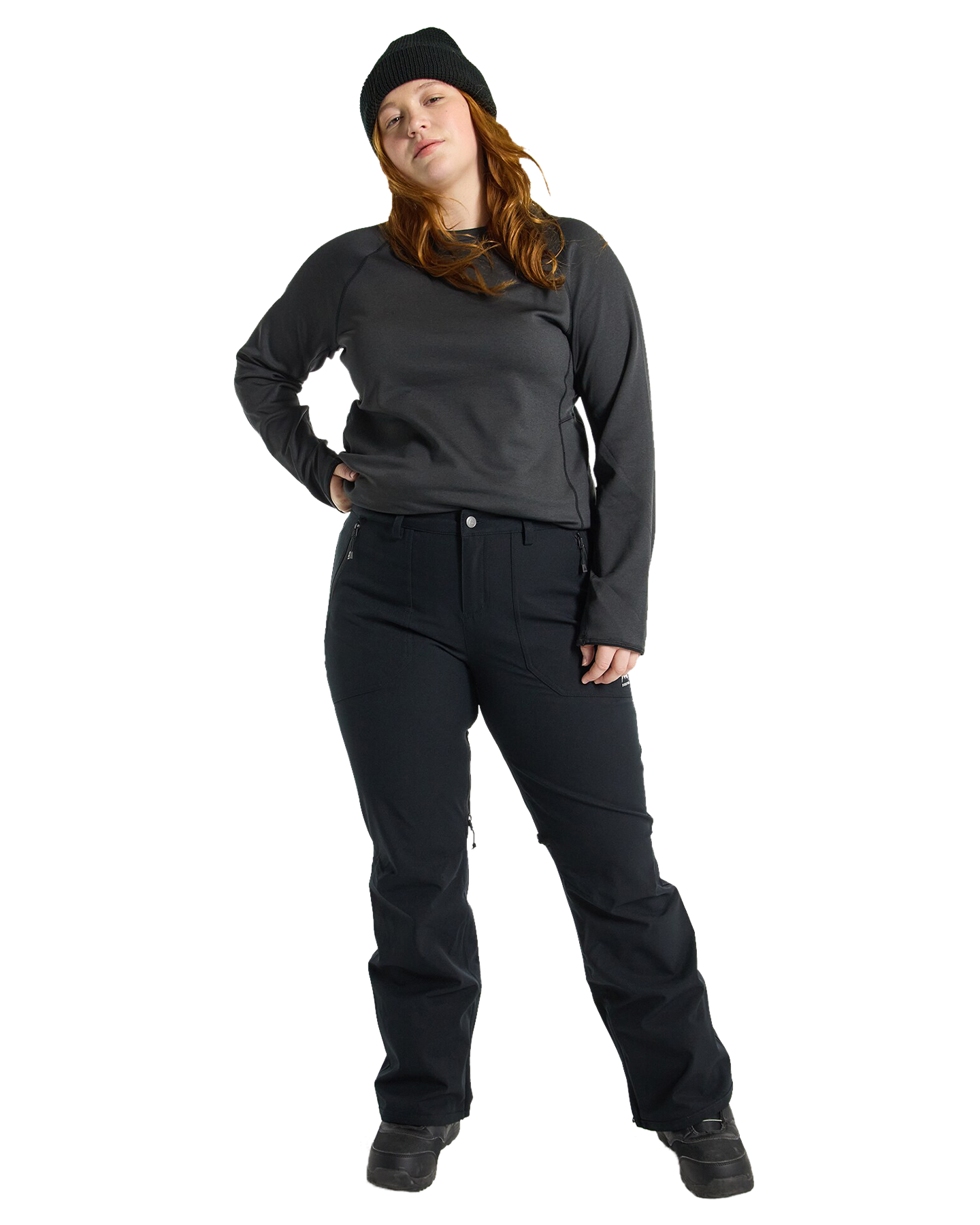 Burton Women's Vida Stretch 2L Snow Pants - True Black Snow Pants - Trojan Wake Ski Snow