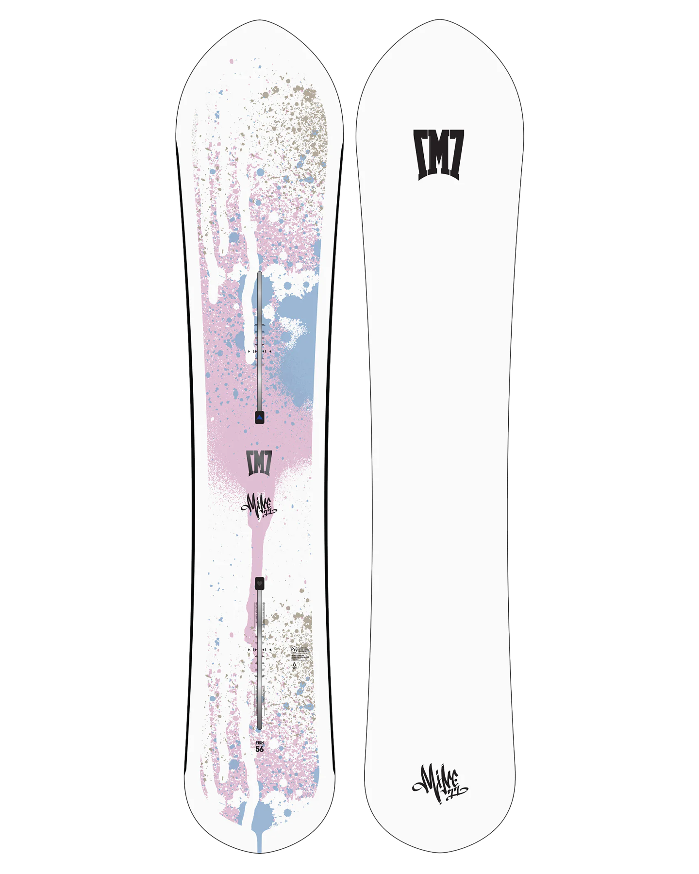 Burton X Mine77 Fish Snowboard - 2024 Snowboards - Trojan Wake Ski Snow