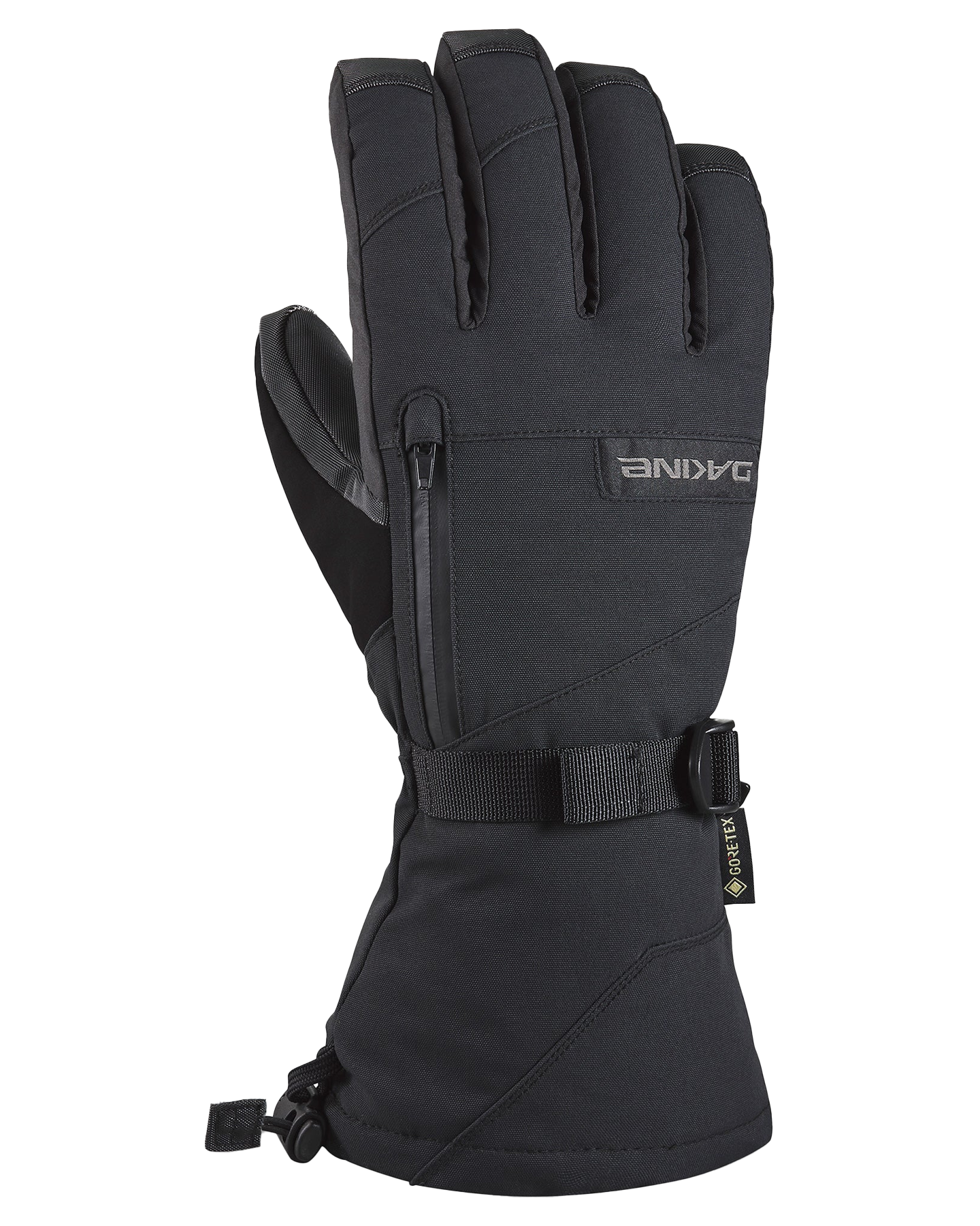 Dakine Men's Leather Titan Gore-Tex Short Snow Gloves - Black Men's Snow Gloves & Mittens - SnowSkiersWarehouse