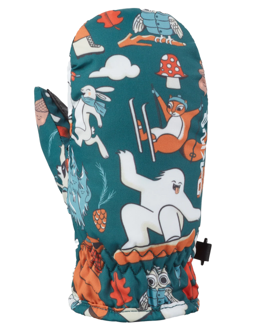 Dakine Toddlers Hornet Snow Mitts - Snow Day Kids' Snow Mittens - Trojan Wake Ski Snow
