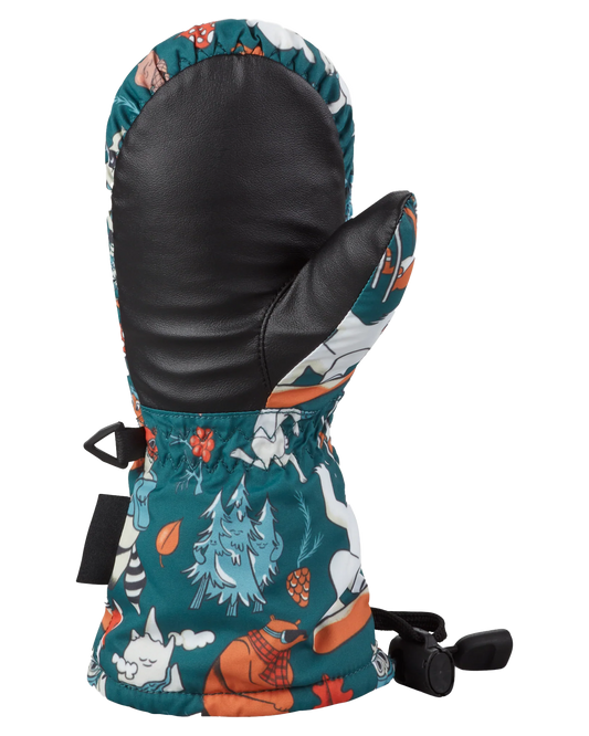 Dakine Toddlers Scrambler Snow Mitts Kids' Snow Mittens - Trojan Wake Ski Snow