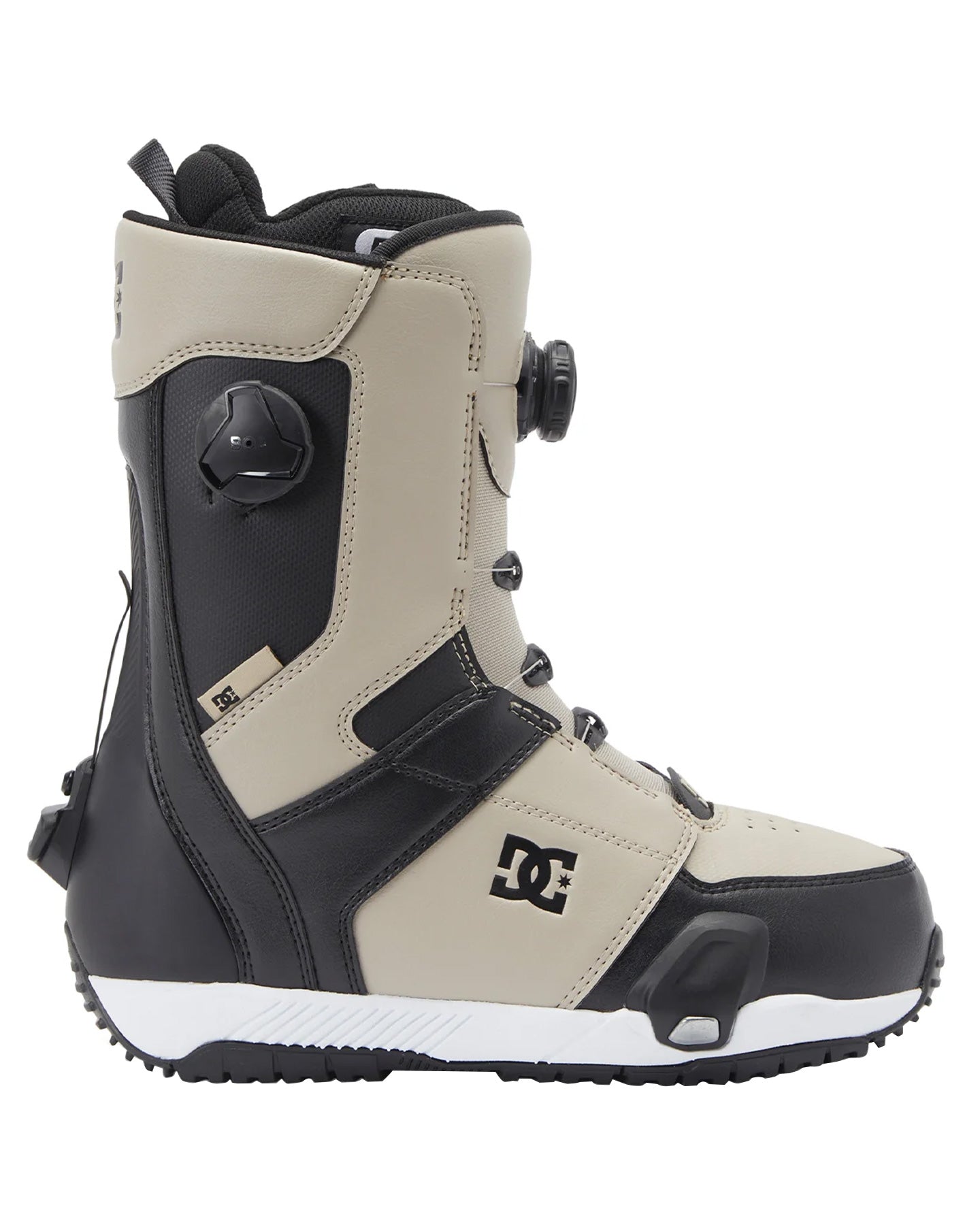 DC Control Step On BOA® Snowboard Boots - Light Brown/White Snowboard Boots - Trojan Wake Ski Snow