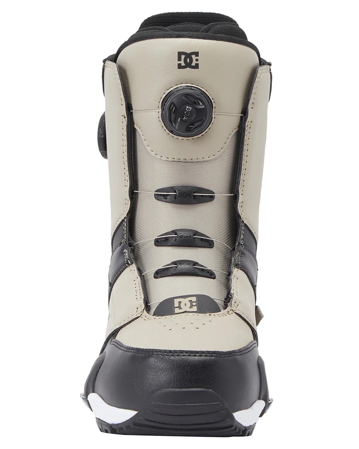 DC Control Step On BOA® Snowboard Boots - Light Brown/White Snowboard Boots - Trojan Wake Ski Snow