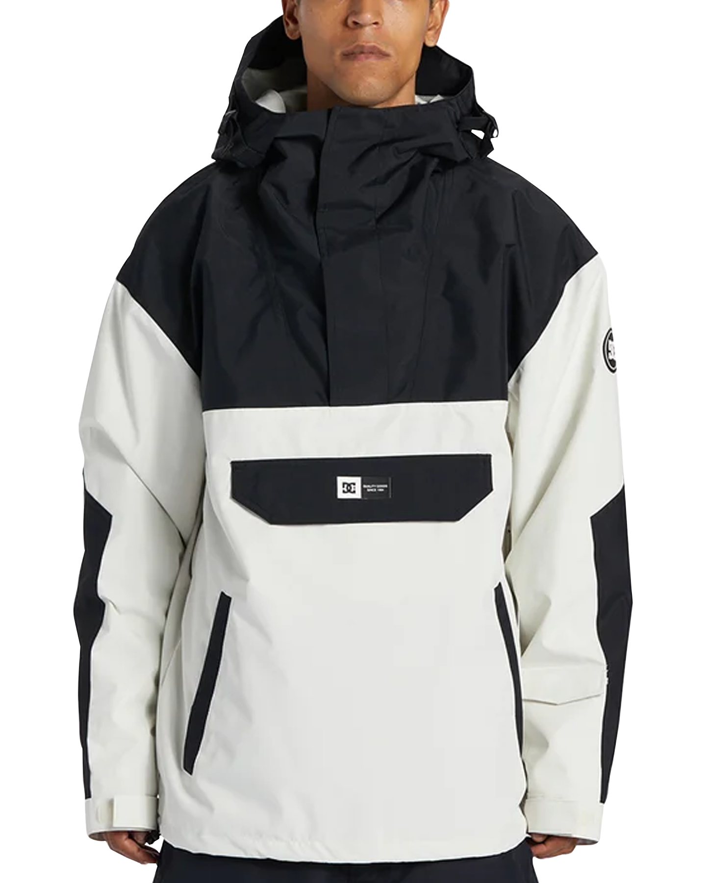 DC DC-43 Technical Anorak Snow Jacket - Silver Birch Snow Jackets - Trojan Wake Ski Snow