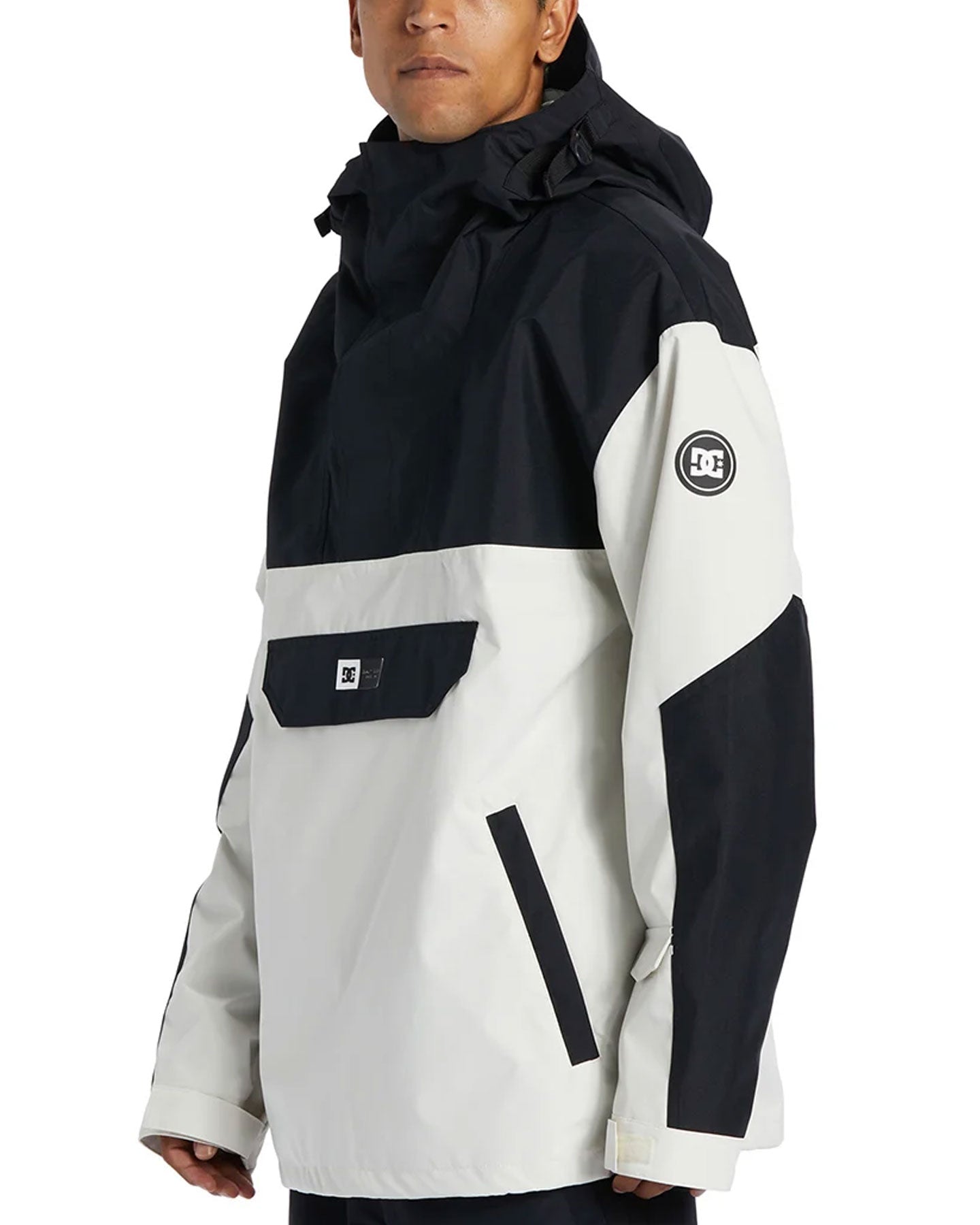 DC DC-43 Technical Anorak Snow Jacket - Silver Birch Snow Jackets - Trojan Wake Ski Snow