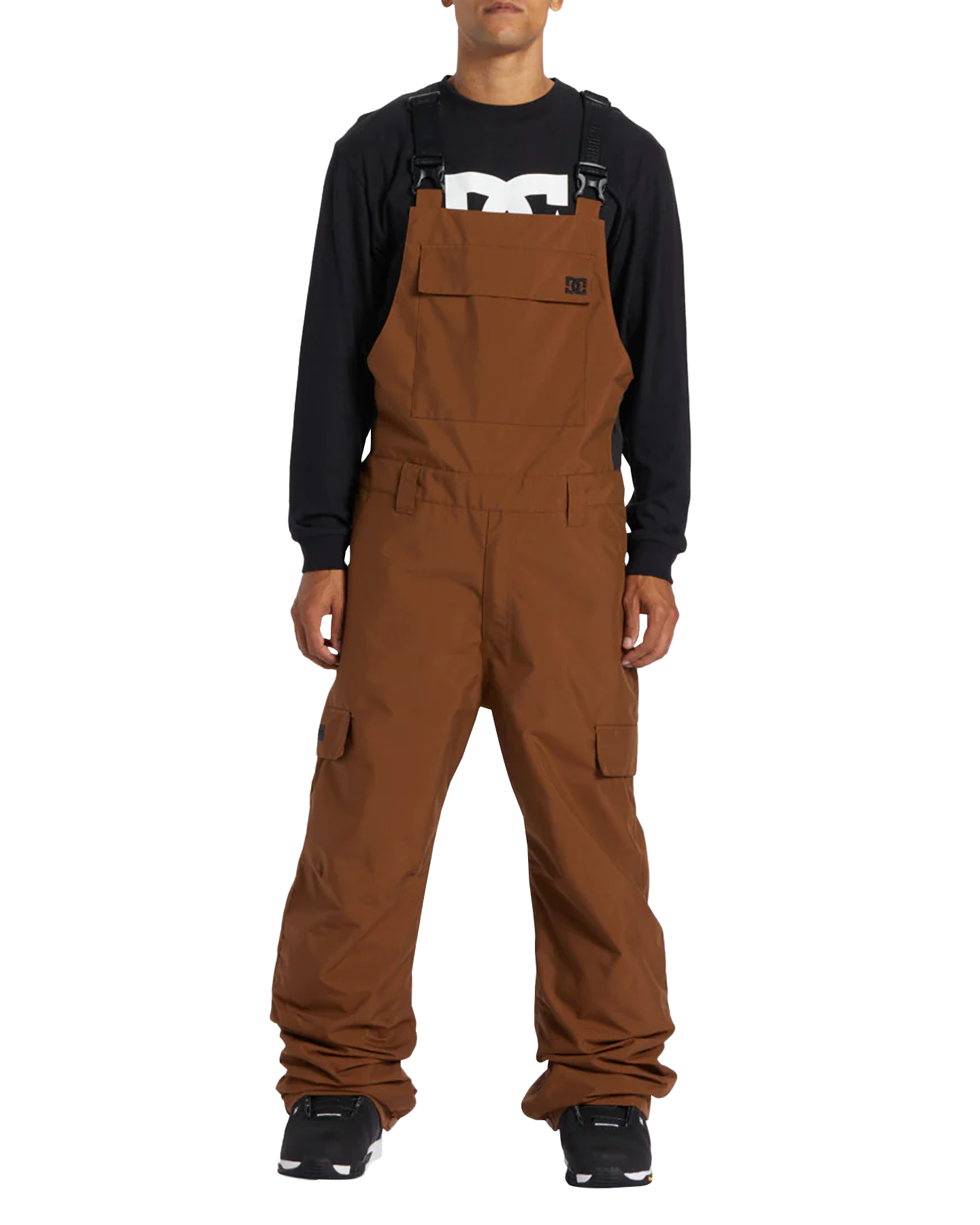 DC Docile Technical Snow Bib Pants - Bison Snow Bibs - Trojan Wake Ski Snow