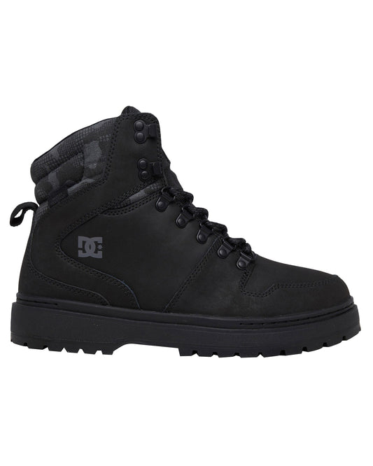 DC Men's Peary Tr Boots - Black/Camo Apres Boots - Trojan Wake Ski Snow