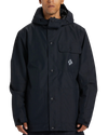 DC Servo Technical Snow Jacket - Black Snow Jackets - Trojan Wake Ski Snow