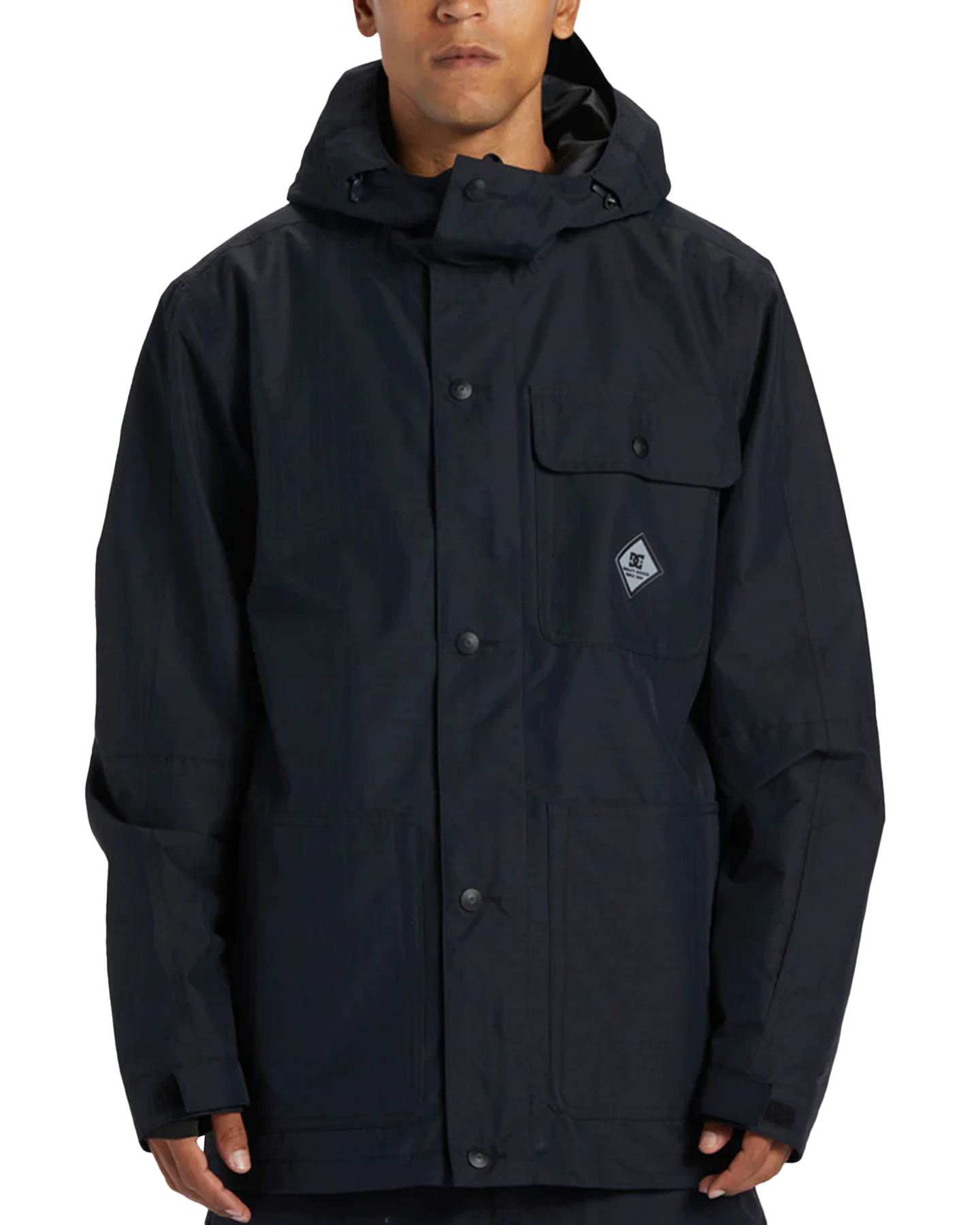 DC Servo Technical Snow Jacket - Black Snow Jackets - Trojan Wake Ski Snow