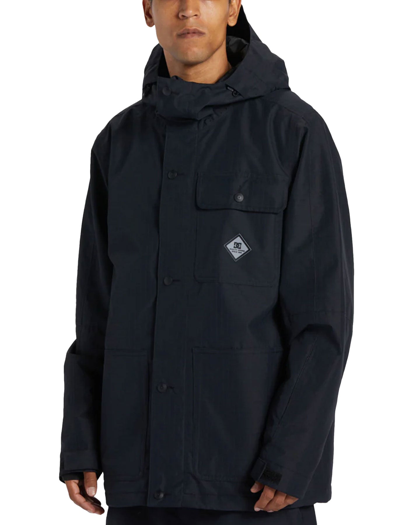 DC Servo Technical Snow Jacket - Black Snow Jackets - Trojan Wake Ski Snow