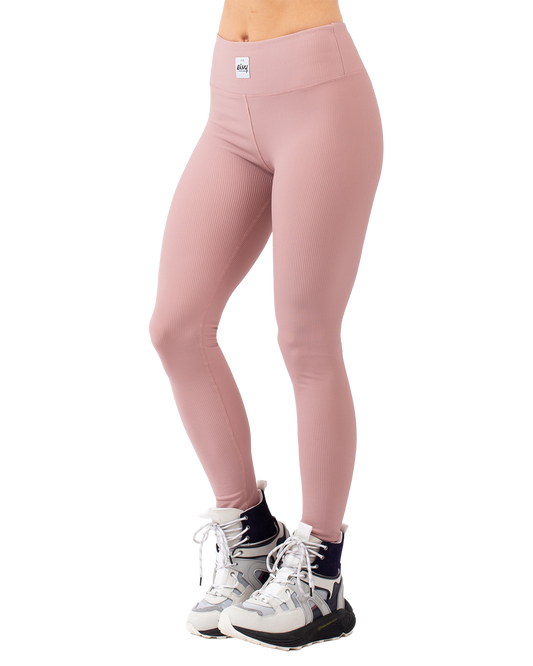 Eivy Icecold Rib Women's Tights - Faded Woodrose Thermals - Trojan Wake Ski Snow