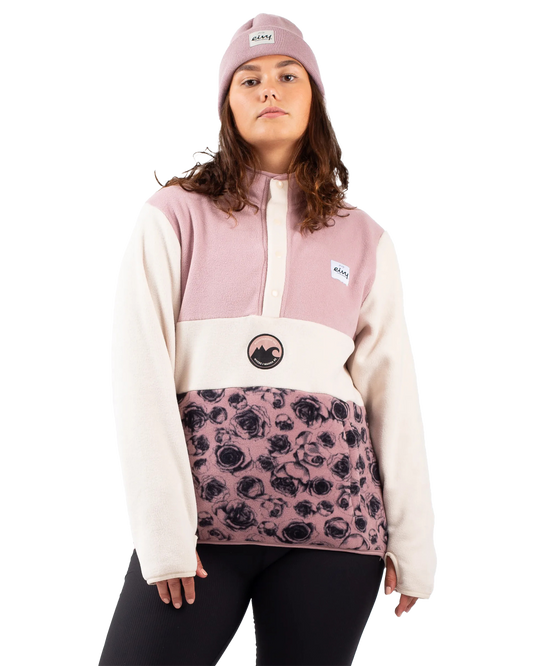 Eivy Mountain Women's Fleece - Charcoal Woodrose Women's Fleece - Trojan Wake Ski Snow