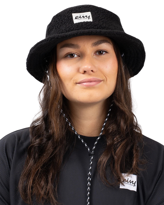 Eivy Women's Full Moon Sherpa Hat - Black