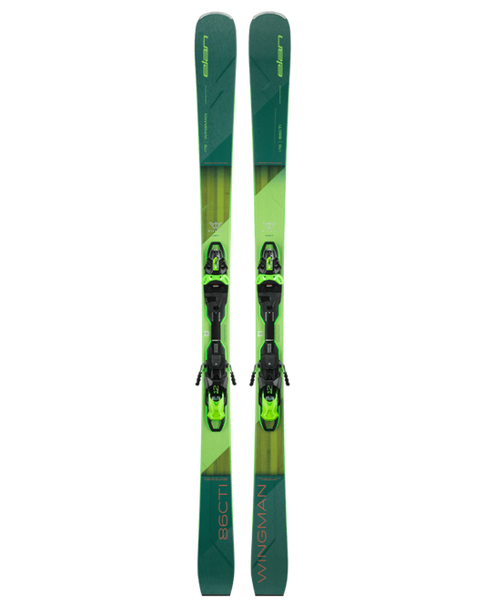 Elan Elan Wingman 86 Snow Skis W/ Emx 12 Bindings - 2025 (178) Snow Skis - Trojan Wake Ski Snow