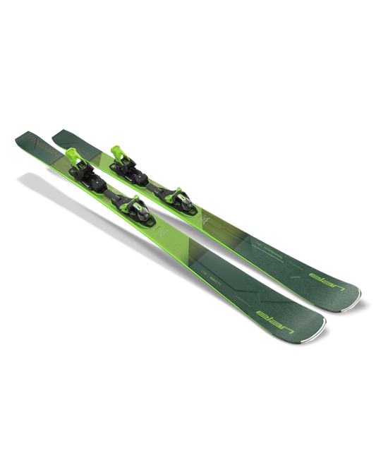 Elan Elan Wingman 86 Snow Skis W/ Emx 12 Bindings - 2025 (178) Snow Skis - Trojan Wake Ski Snow