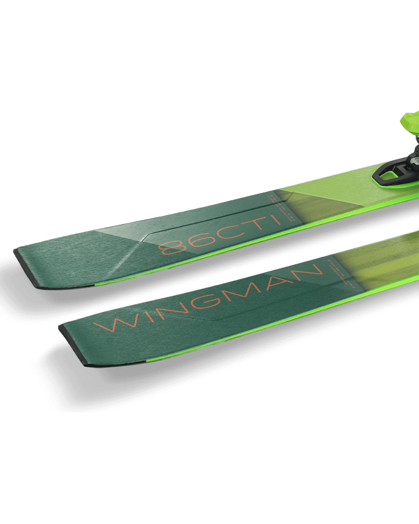 Elan Elan Wingman 86 Snow Skis W/ Emx 12 Bindings - 2025 (178) Snow Skis - Trojan Wake Ski Snow