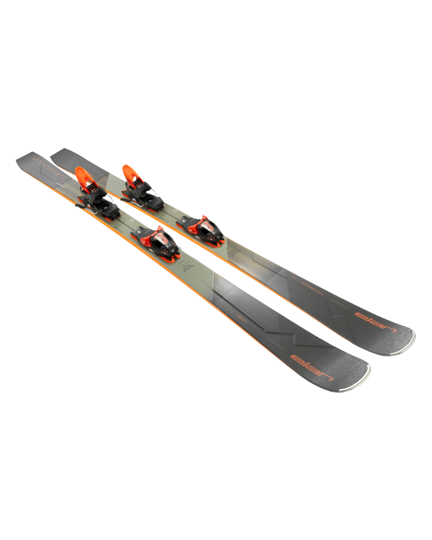 Elan Wingman '82 TI Power Shift ELX 11.0 GW Snow Skis w/Bindings - 2025 Snow Skis - Trojan Wake Ski Snow