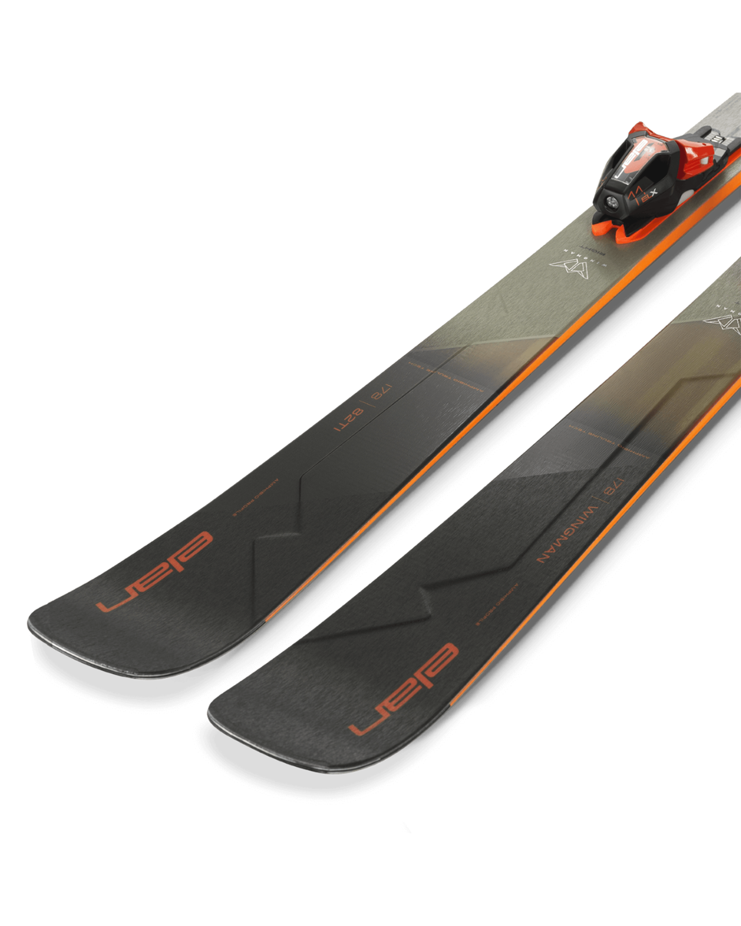 Elan Wingman '82 TI Power Shift ELX 11.0 GW Snow Skis w/Bindings - 2025 Snow Skis - Trojan Wake Ski Snow